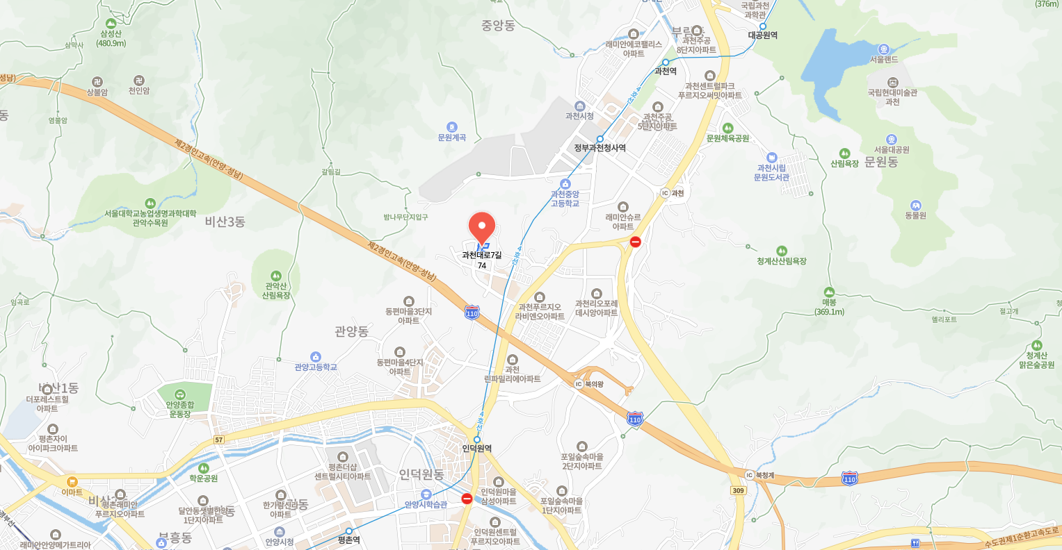 타이런트 위치 지도